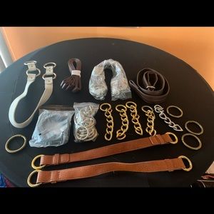 Miche straps and purse rings